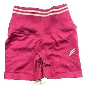 DOYOUEVEN DYE Impact Seamless High-Waisted Shorts - Berry Pink - XS - NWT